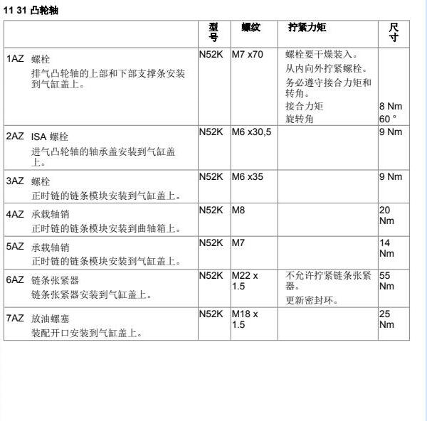 2011年宝马523Li发动机扭矩
