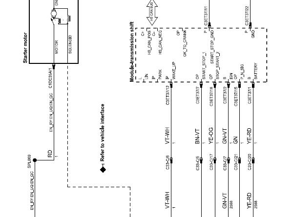 2012年捷豹XF应急启动相关电路图和操作资料