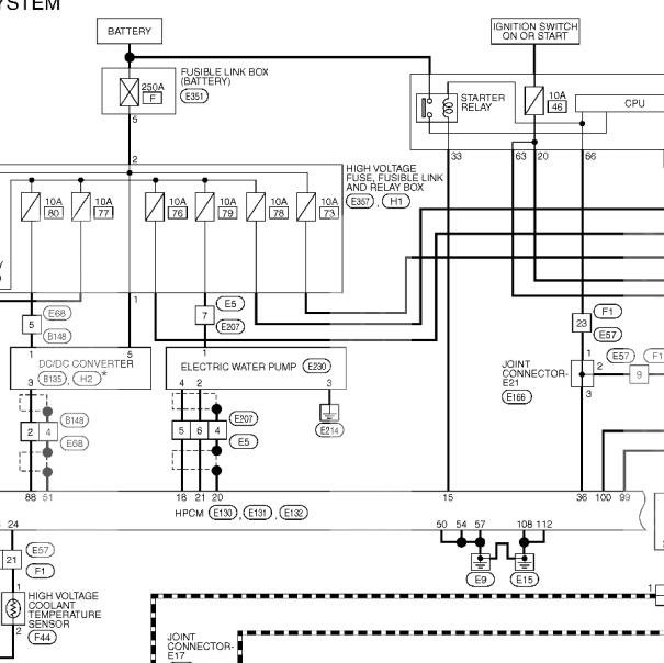 2016年QX60混动电路图