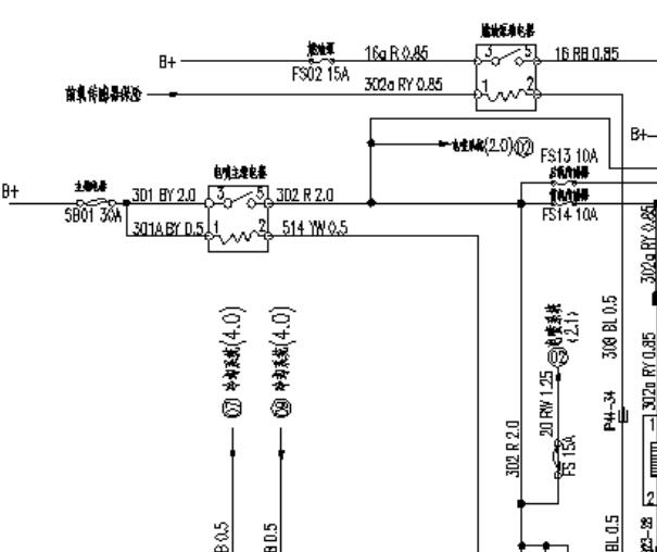 东风风行菱智4A92发动机针脚和电路图资料