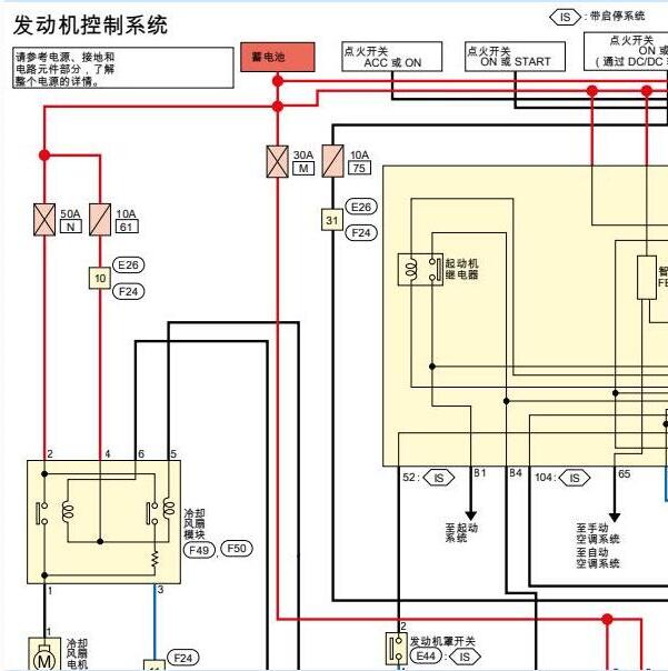 2022年日产轩逸发动机电路图