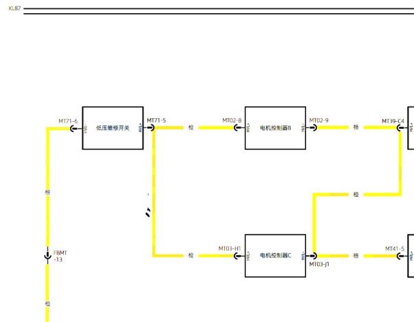 2021年小鹏P5高压系统电路图