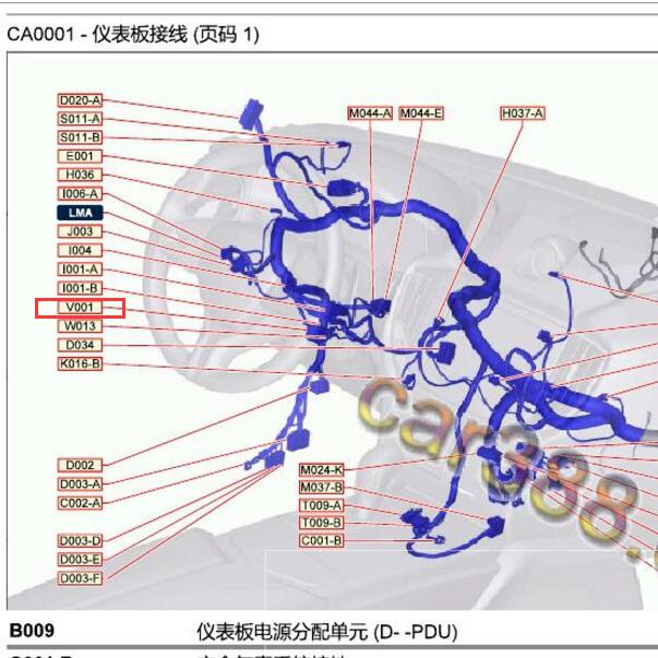 2014-2017年玛莎拉蒂吉博力 诊断接口位置