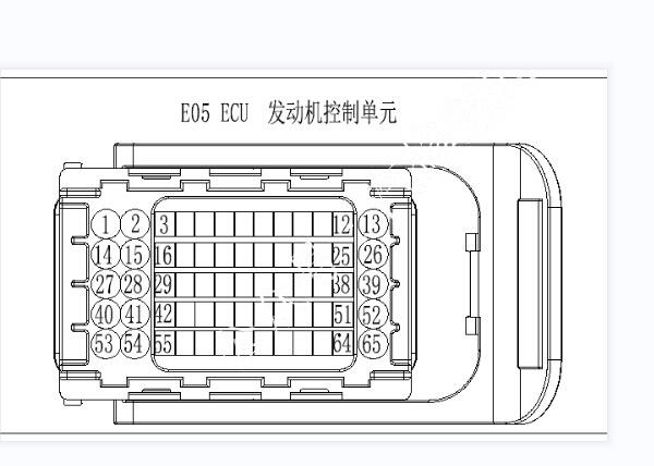 2021年江淮瑞风M3发动机针脚和电路图资料