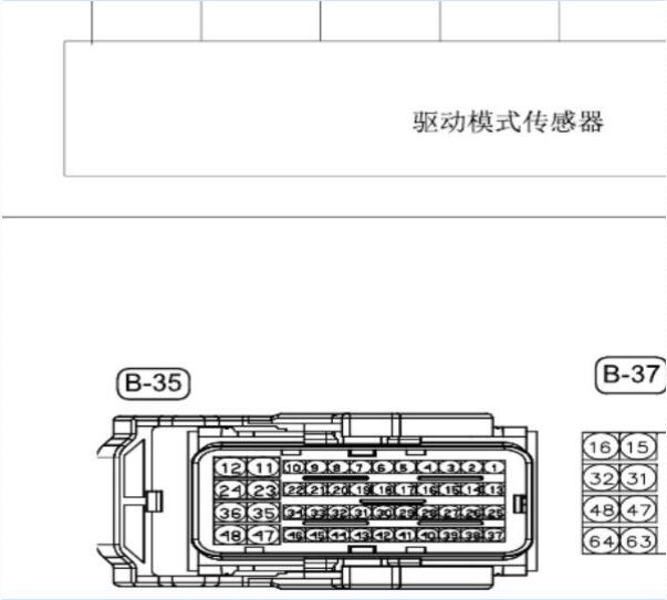 2016年东南DX3 CVT变速箱电路图