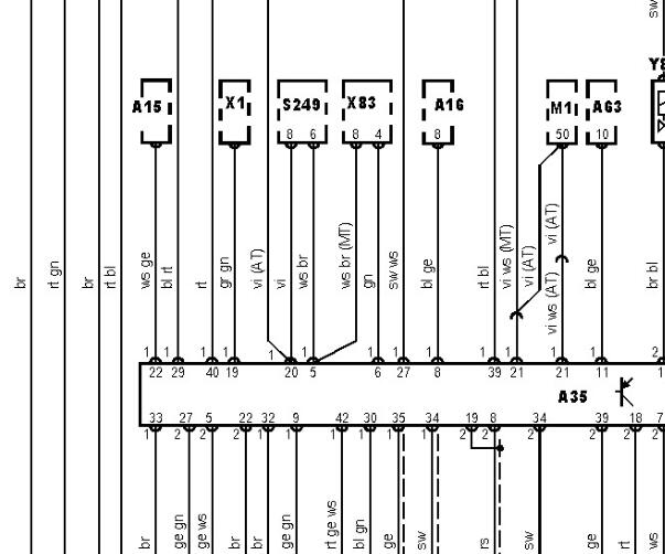 1993年奔驰220E 111960发动机电路图