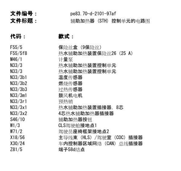 2012年奔驰淩特空调电路图