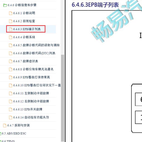 2019年吉利嘉际手刹开关端子定义