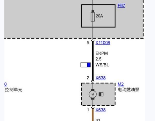 10年宝马X1 发动机电路图