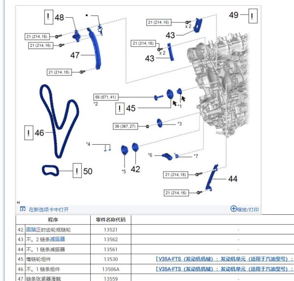 2022年丰田坦途V35A发动机维修资料