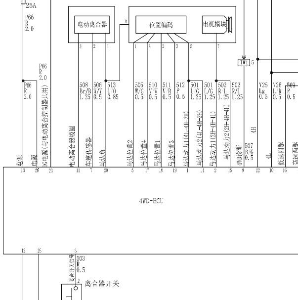 2019年中兴领主四驱电路图