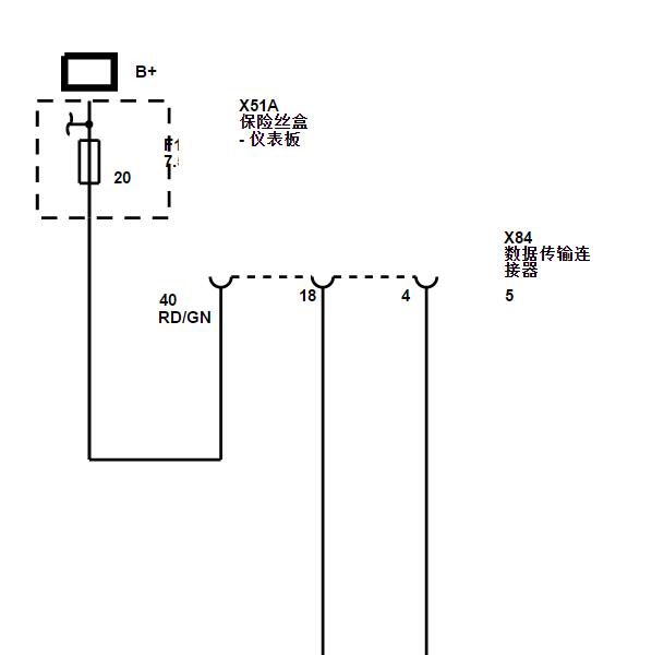 2017年上海凯迪拉克-XTS OBD电路图