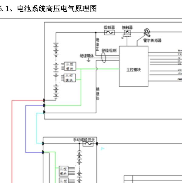 2017-2018年开瑞优优EV BMS电路图