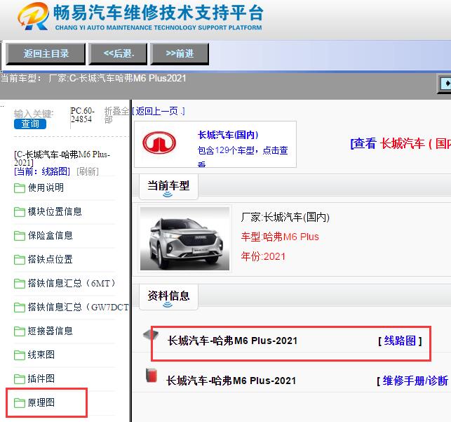 2021年长城哈弗M6PIUS电路图