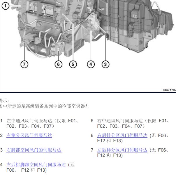 2015年宝马525Li 空调维修手册