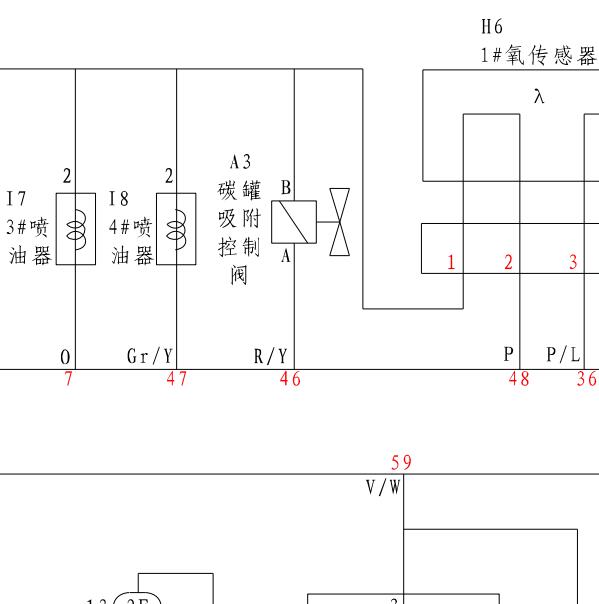 2010年比亚迪F3 4G15S发动机电路图