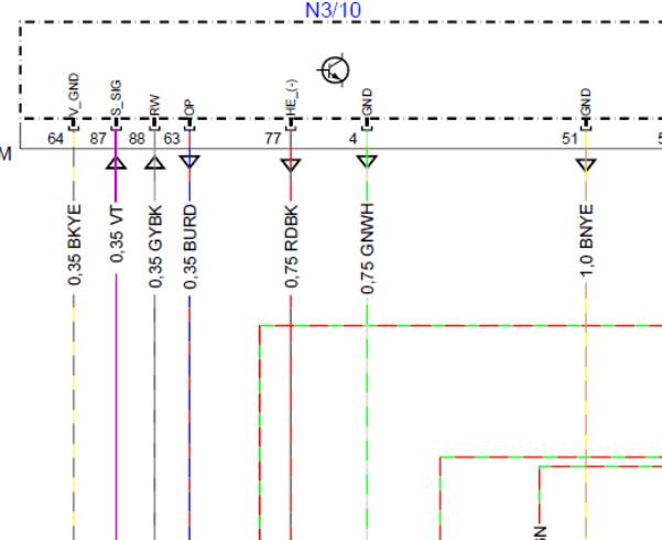 17年奔驰CLA220发动机线路图