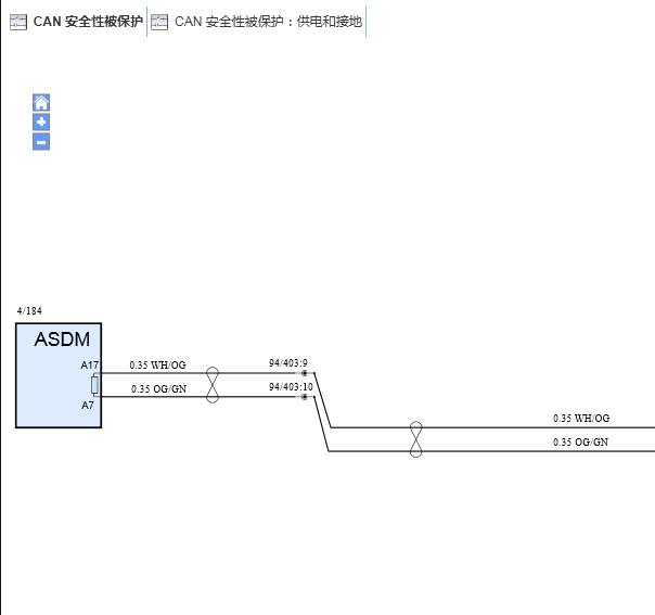 2020年沃尔沃XC40 ASDM电路图