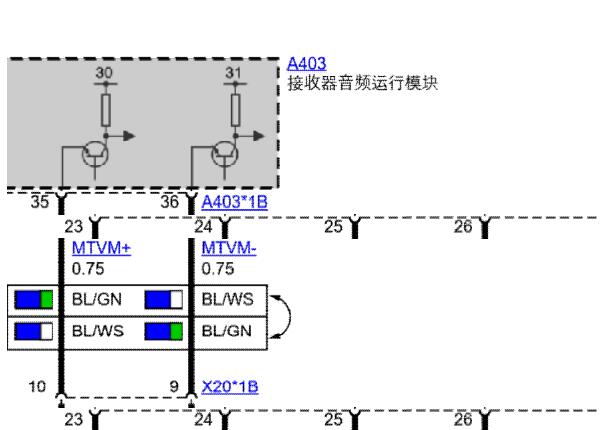 2023年宝马320Li后备箱内元件电路图