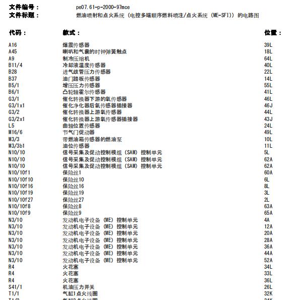 2012年奔驰smart fortwo发动机变速箱电路图