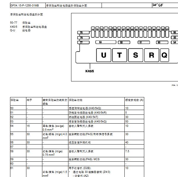 2003年奔驰S350L保险位置