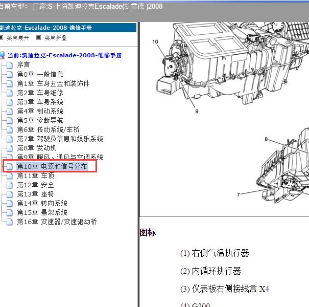 2008年上海凯迪拉克-Escalade(凯雷德 ) 搭铁位置