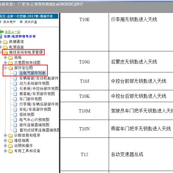 2017年上海别克-君越 天线位置