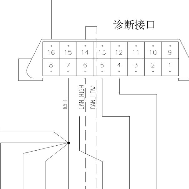 2011-2012年奇瑞E5 OBD电路图