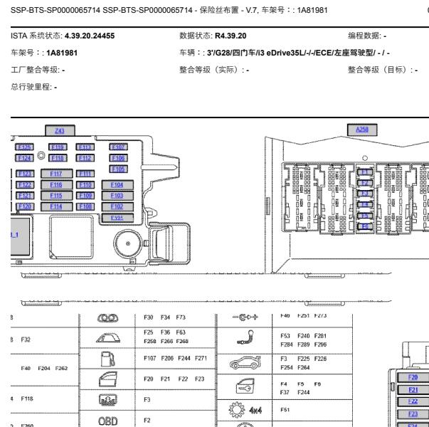 2024年宝马i3保险丝定义