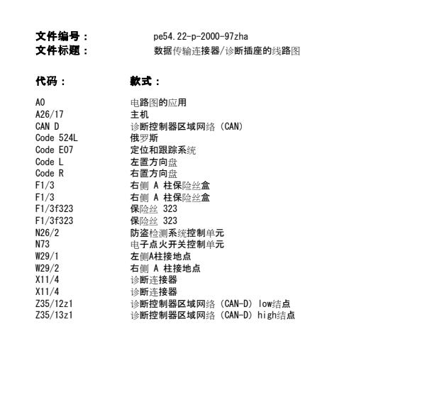 2009年奔驰G500 OBD诊断电路图