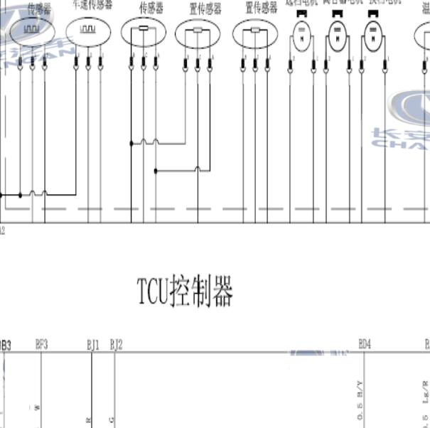 长安奔奔 AMT变速箱电路图