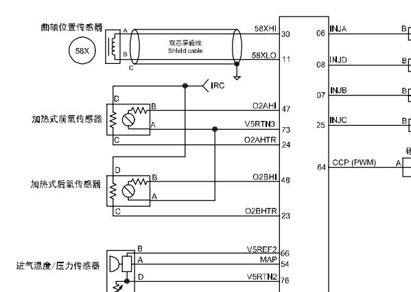 东风风光DK15系列发动机电路图