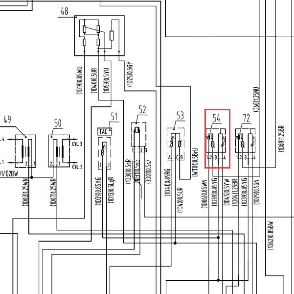 长安跨越V3 前氧传感器电路图