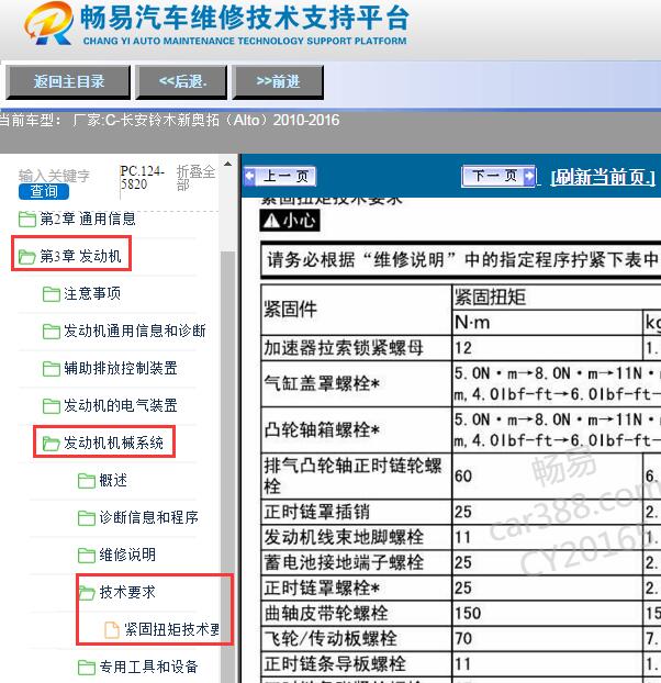 2010-2016年铃木奥拓发动机大修资料