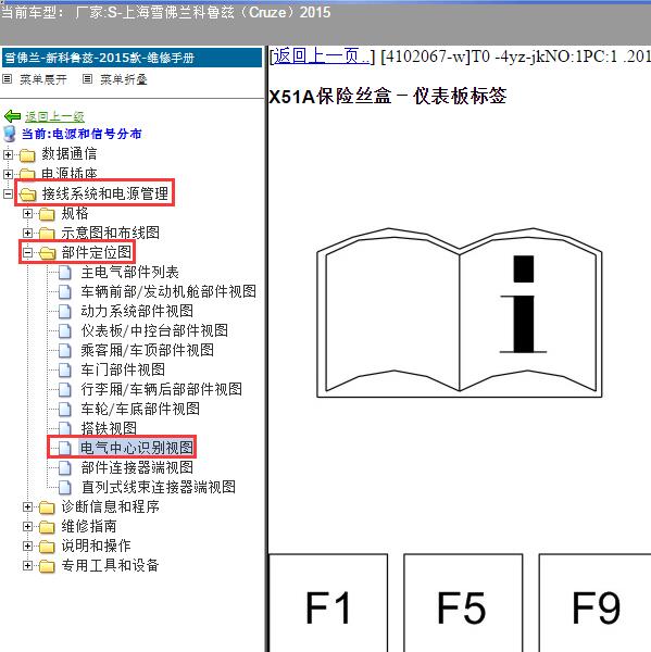 2015年上海雪佛兰-科鲁兹 保险资料