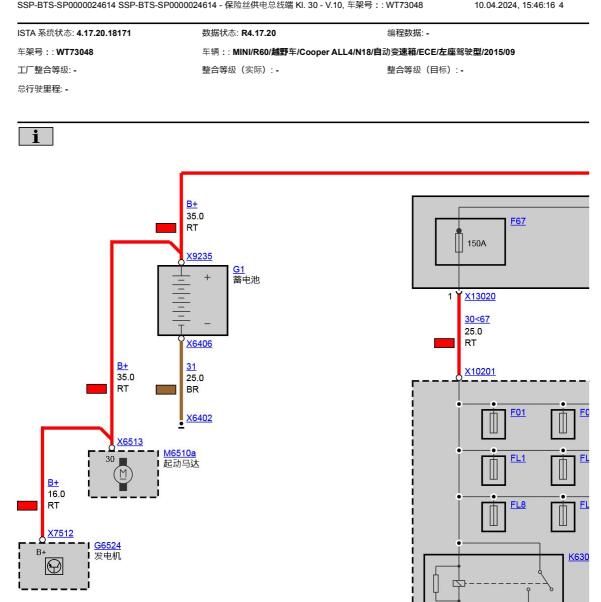 2015年宝马MINI保险电路图与位置