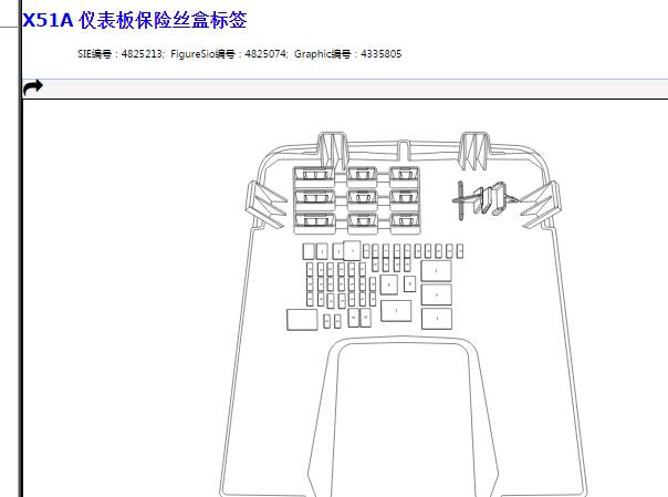 2018年别克君越保险丝资料