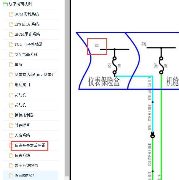2020-2021年欧尚X7 IG2电路图.