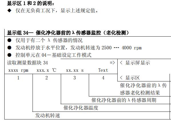 大众BJG发动机数据流资料
