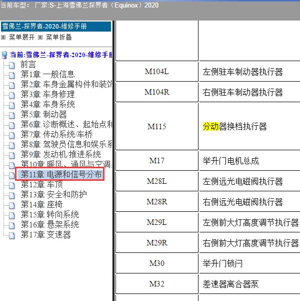 2020年上海雪佛兰-探界者 分动箱位置