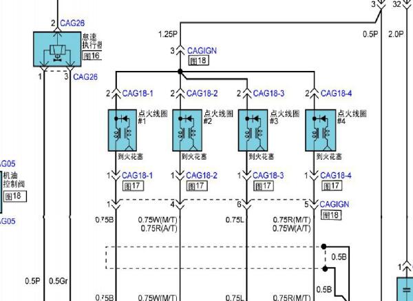 2010年现代伊兰特发动机电路图资料