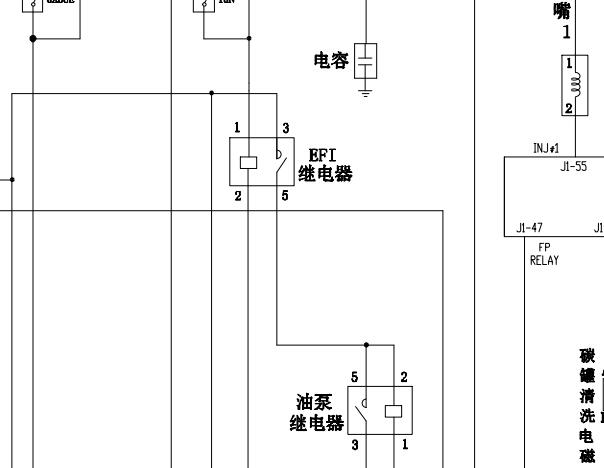 华晨金杯海狮主继电器电路图资料