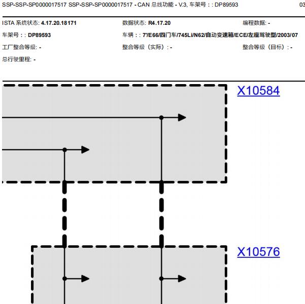 2002年宝马745li通讯电路图