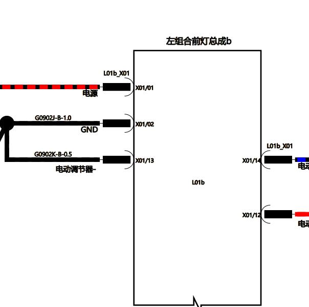 2024年坦克400灯光电路图
