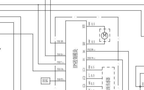铃木浪迪转向系统电路图资料