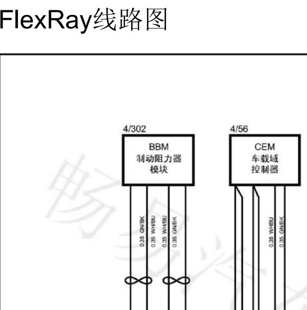 2021年吉利星越L flexray线路图