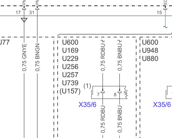 13年奔驰C260ABS电路图