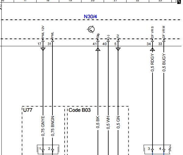2013年奔驰C260 ABS电路图资料