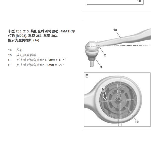 2020年奔驰EQC350 四轮定位资料
