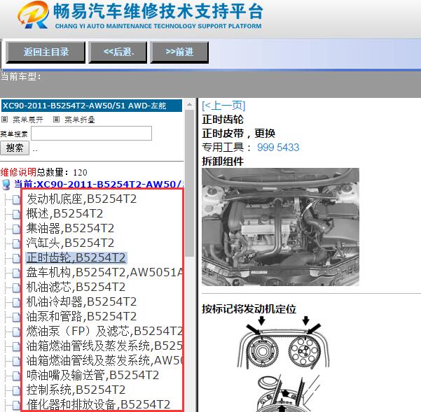 2011年沃尔沃XC90发动机维修手册